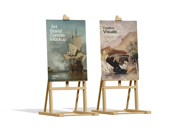 Art Stand Mockup