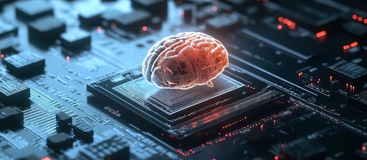 PSD artificial brain on circuit board