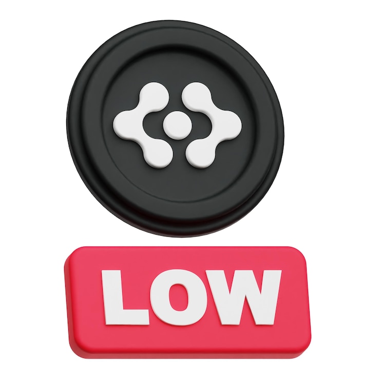 PSD artificial superintelligence alliance crypto token 3d icon isolated on the white background