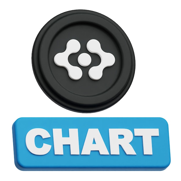 artificial superintelligence alliance crypto token 3d icon isolated on the white background