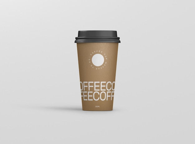 Artistic Coffee Cup Mockup Customizable and Easy to Use