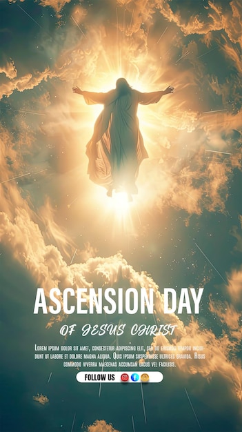 Ascension day of jesus christ