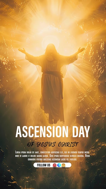 Ascension day of jesus christ