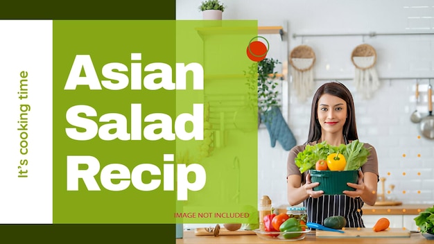 asian salad recipe - easy and delicious