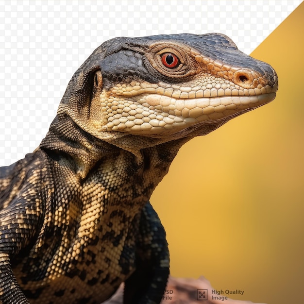 The asian water monitor a large lizard from south and southeast asia is one of the world s largest lizard species