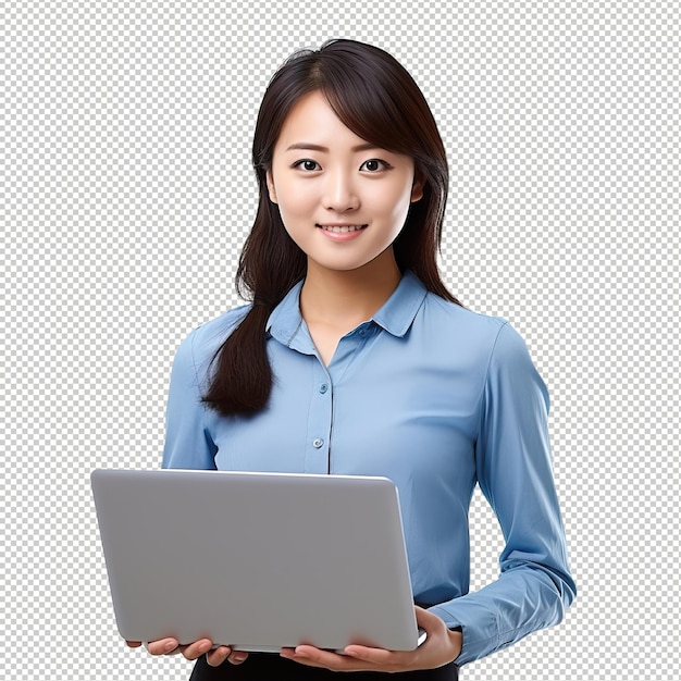 PSD asian woman information technology it professional t