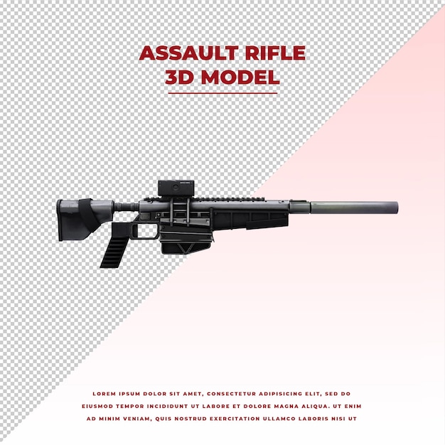 PSD assault rifle gun weapon