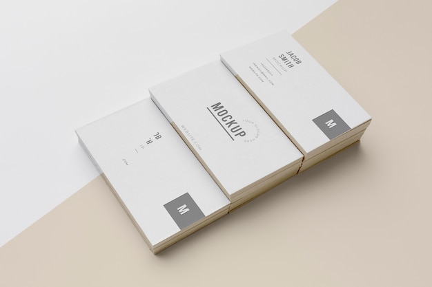 PSD assortment of mock-up business card