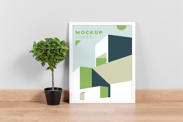 PSD assortment of modern mock-up frame