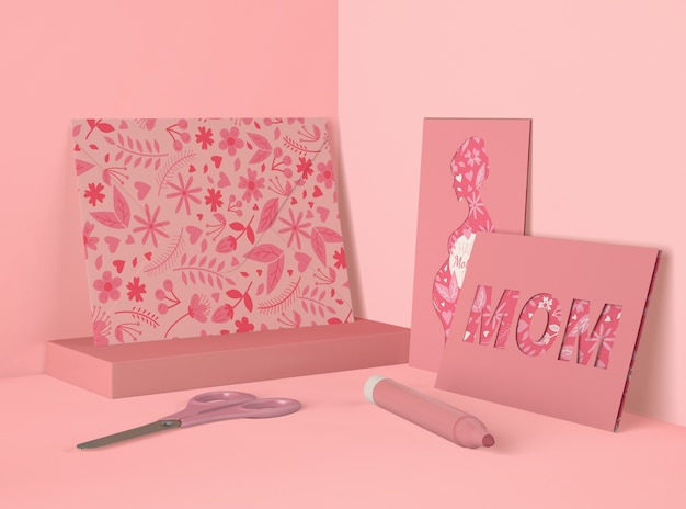 assortment for mother's day mock-up