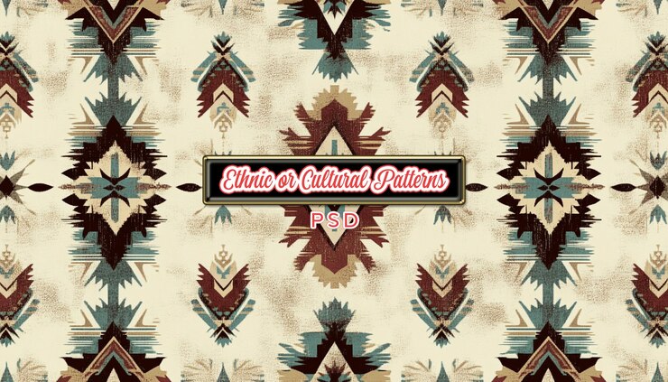PSD astrids ethereal cultural patterns vibrant orange background a symmetrical pattern with geometric