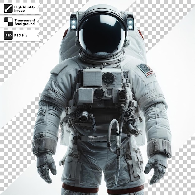 PSD an astronaut in a space suit with an astronaut on the cover