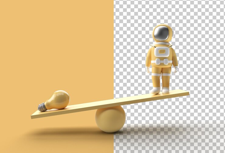  Astronaut weight balance ideas with bulb