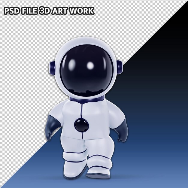 Astronauta 3d Ikona