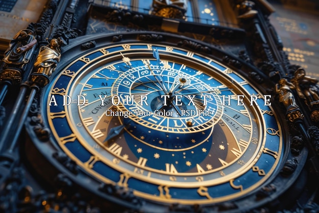 PSD astronomical clock