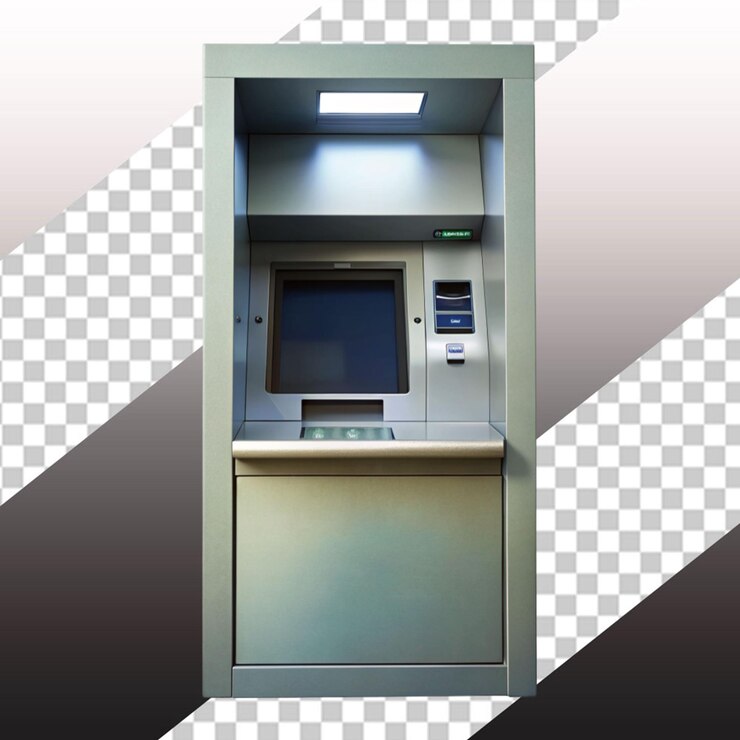 PSD atm on transparent background