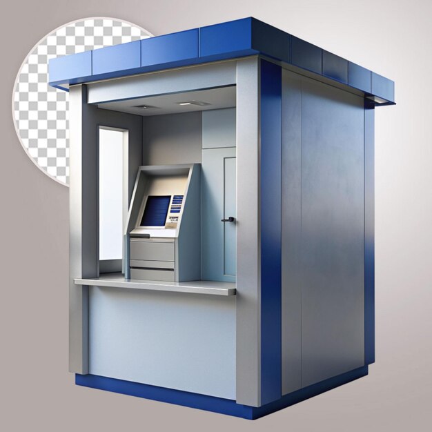 Atm on transparent background