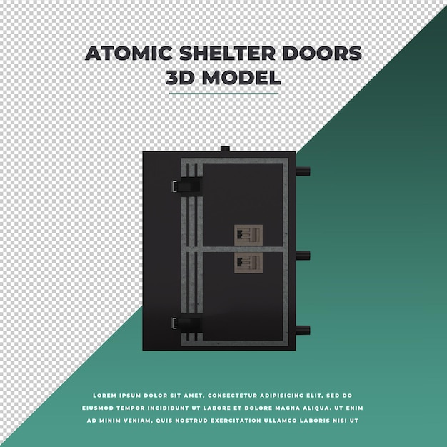 PSD atomic shelter doors