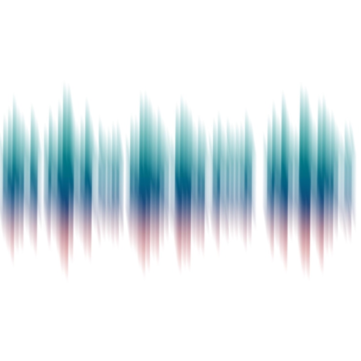 PSD audio waves as equalizer background signal wave