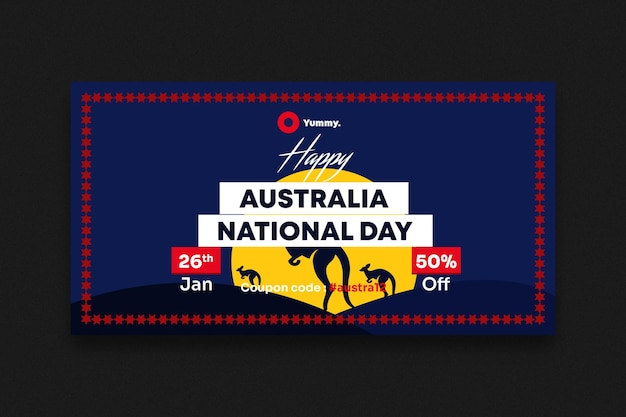 PSD australia day fb newsfeed