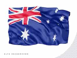 PSD australia flag international national sign icon symbol fifa world cup