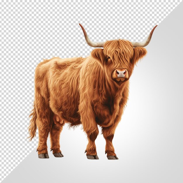 PSD australian cow png