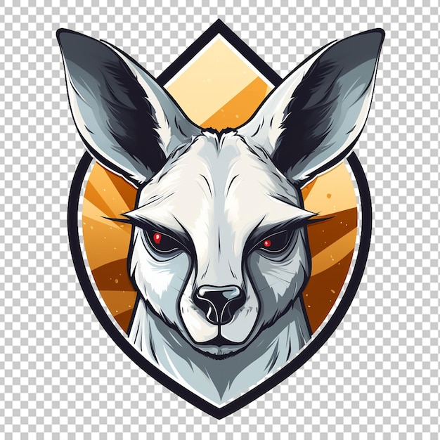 PSD australian mist mascot logo