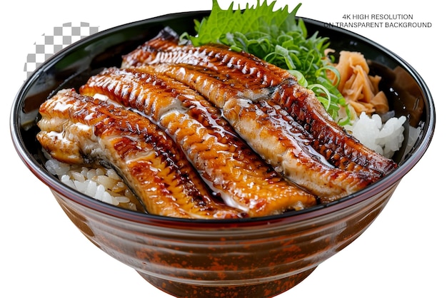 PSD authentic japanese sashimi platter fresh sashimi set on transparent background