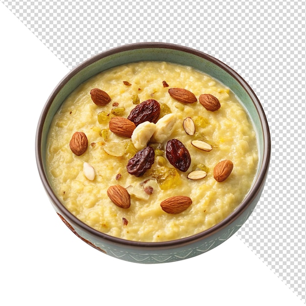 透明な背景に隔離された鉢の中の本物のKheer png