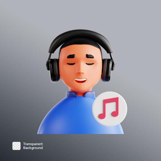 Autisme Welzijn 3D Icon Illustratie PNG Template