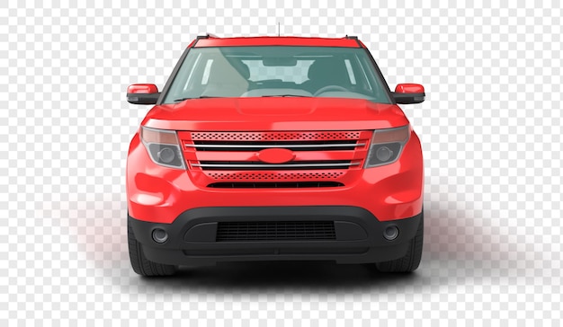 Auto crossover suv realistische 3d auto render