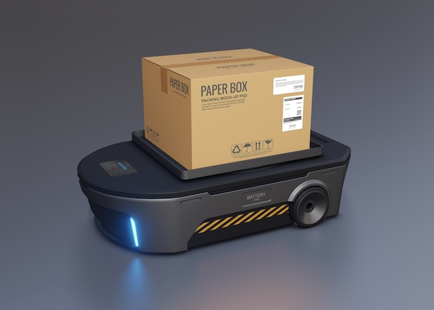 automated guided vehicle loading box.
