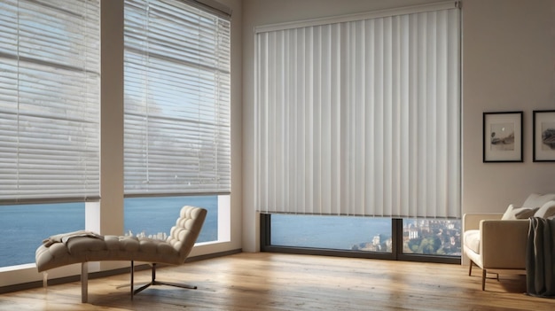 automated window blinds with remote control system