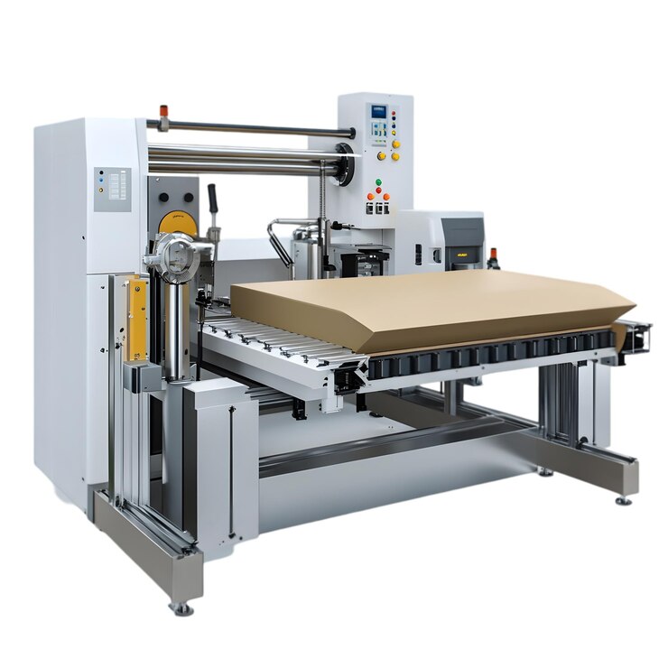 PSD automatic corrugated cardboard box making machine