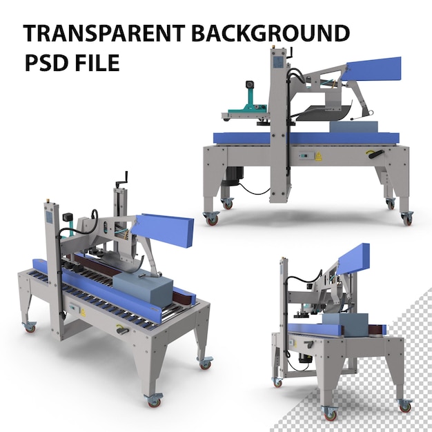 Automatisk papirkartongpakkemaskin PNG