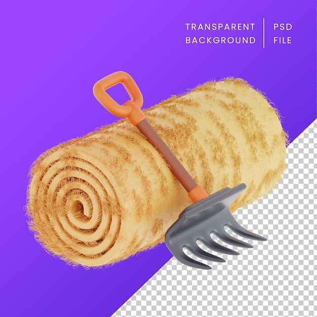 PSD 가을 3d 일러스트