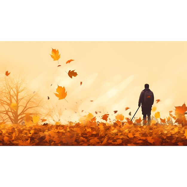 PSD autumn background image