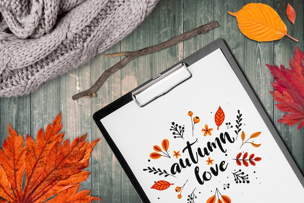 PSD autunno mock-up