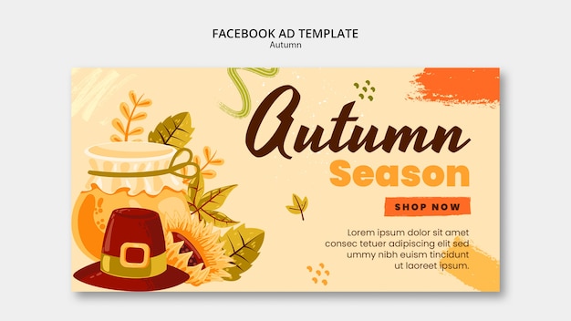 Autumn template design