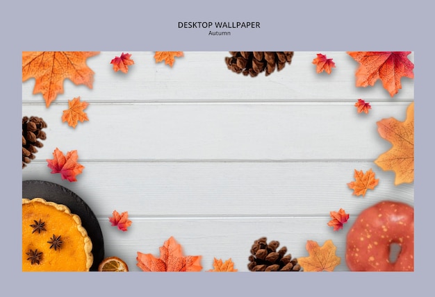 autumn template design