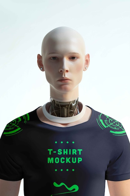 Avatar wearing tshirt mockup