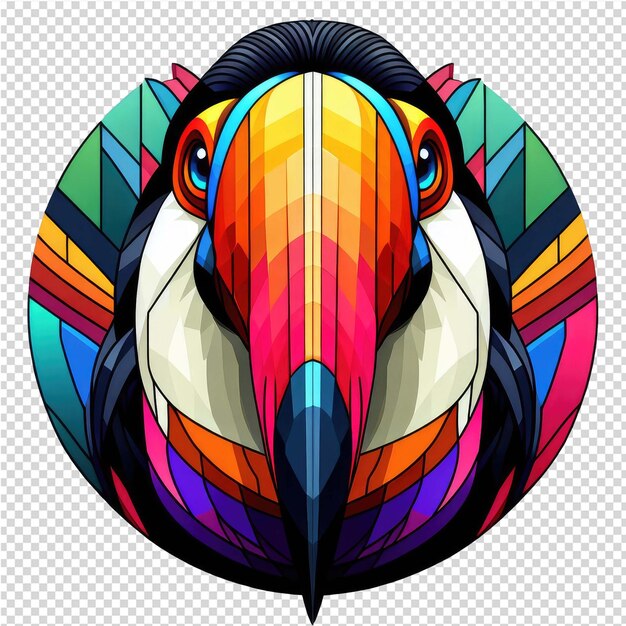 PSD avian harmony schitterend vector kunstwerk met een majestueuze vogel