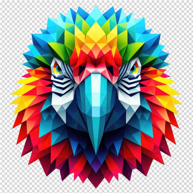 PSD avian harmony stunning vector artwork featuring a majestic bird