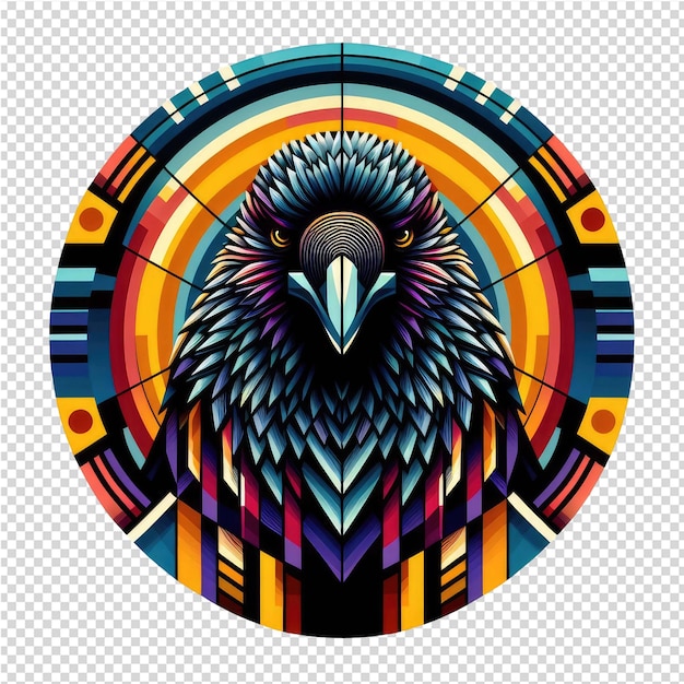 PSD avian harmony stunning vector artwork featuring a majestic bird