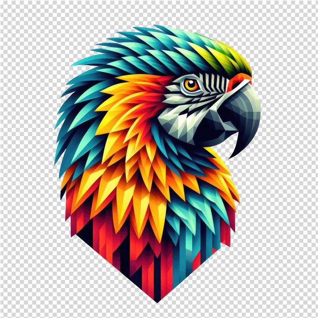 PSD avian harmony stunning vector artwork featuring a majestic bird