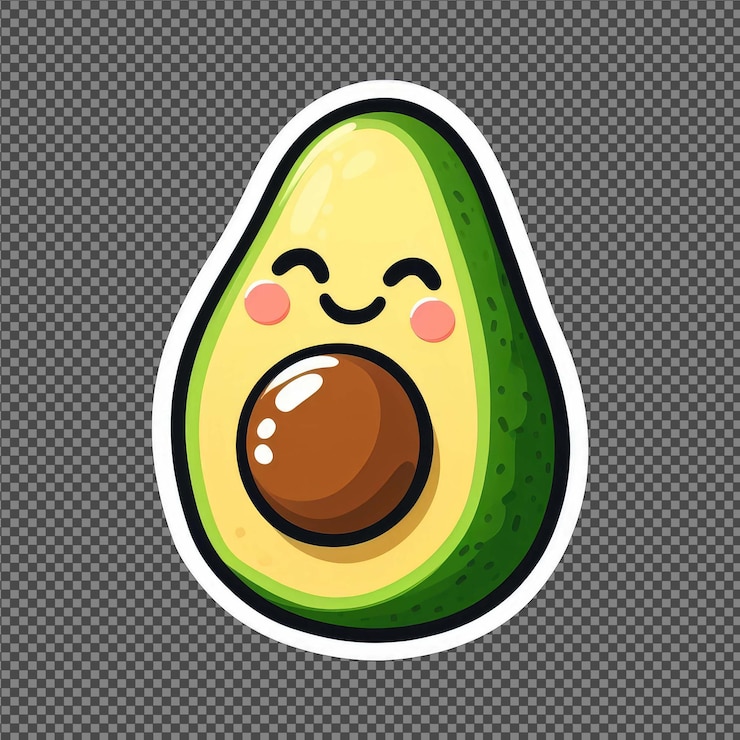 PSD アボカド ブリス png