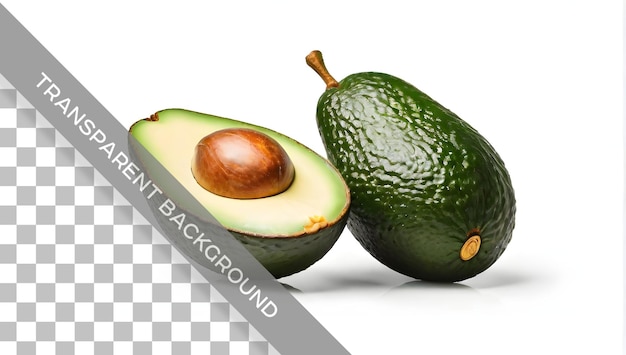 Avocado Izolowane Białe Tło Avocado Puste Czyste Białe