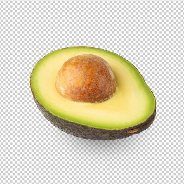 Avocado pół wycięcie pełna głębokość pola