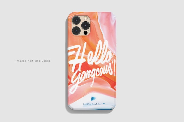 Awesome beautiful phone case mockup