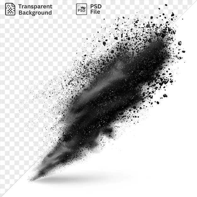 PSD awesome stencil spray marks vector symbol shadow blast from a bullet